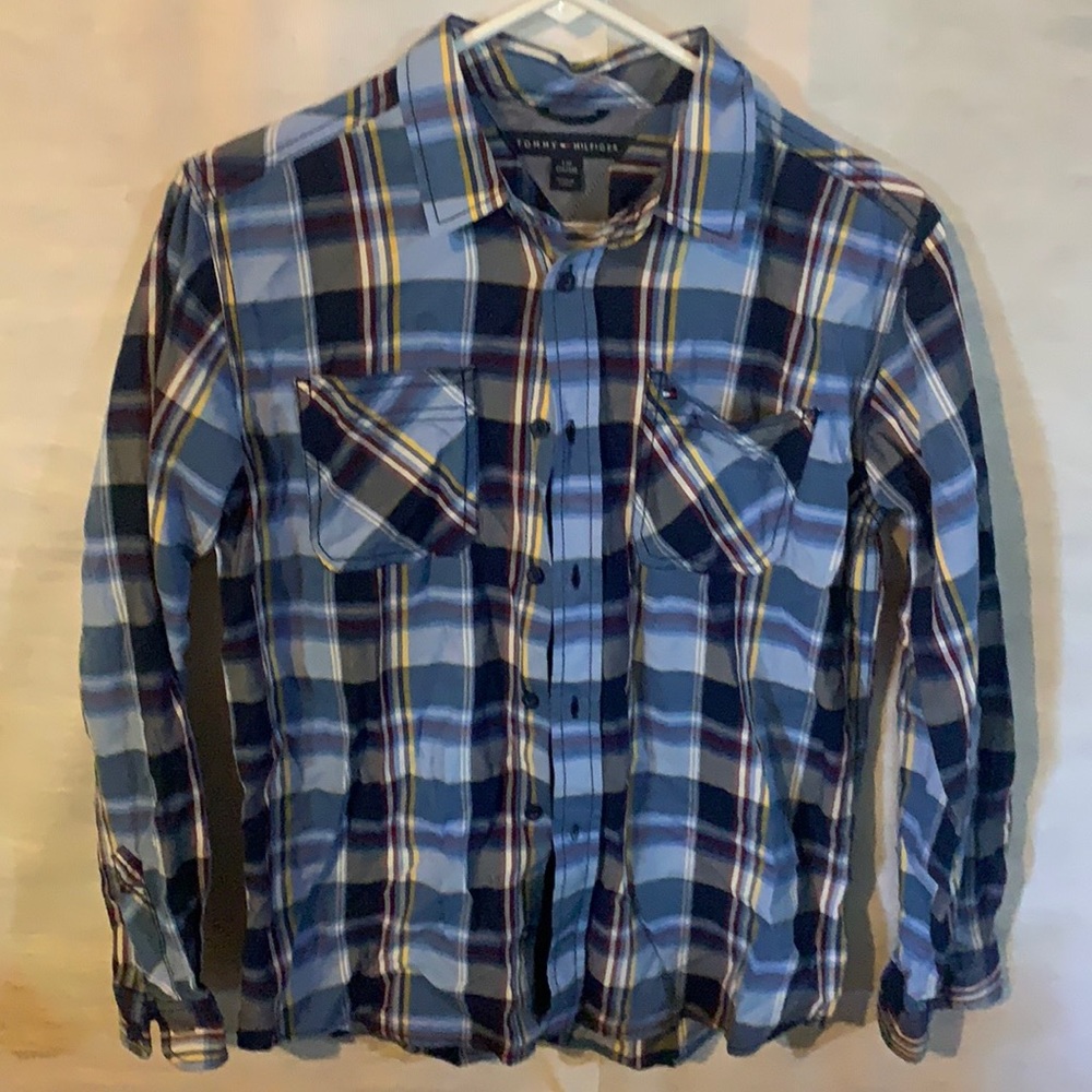Tommy Hilfiger collared shirt, L
